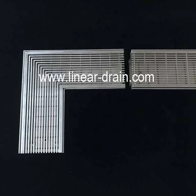 custom stainless steel drainage channel for swimming pools