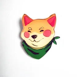 Акриловая булавка под заказ для именного значка с защитной задней булавкой