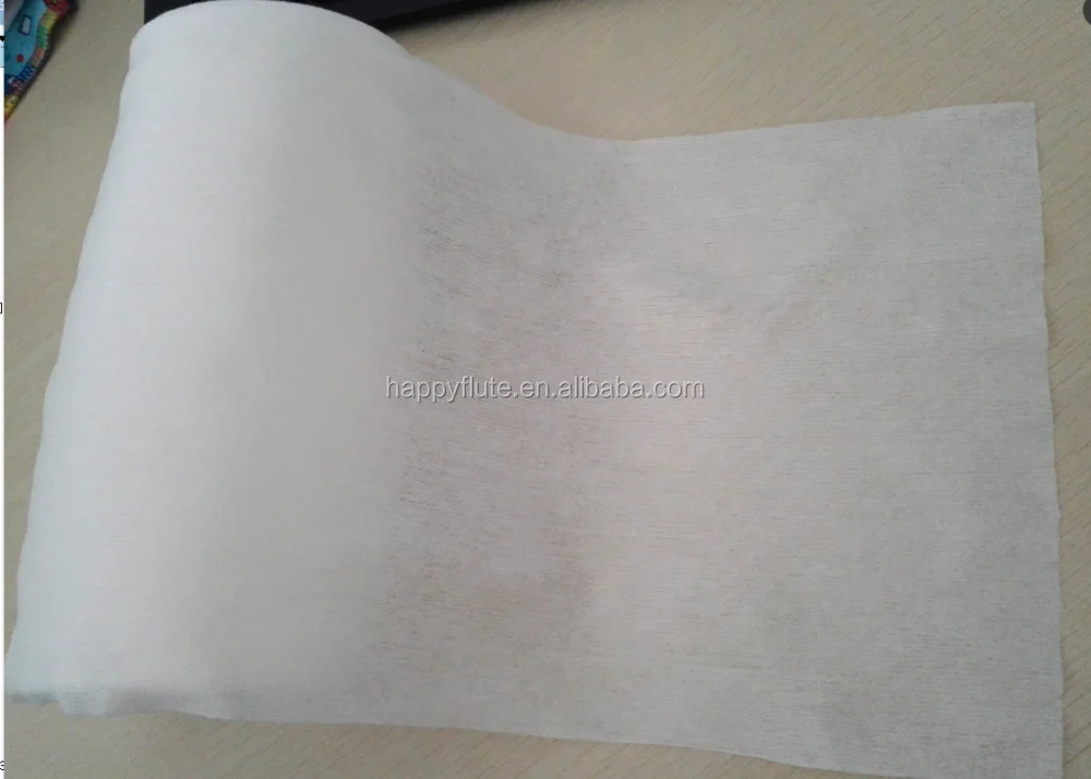 Happyflute disposable diaper liners 100% Biodegradable flushable organic bamboo roll of