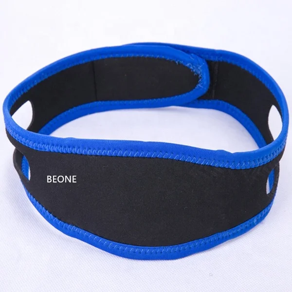 High Effective Adjustable Snoring Stop Neoprene Chin Strap For Snoring