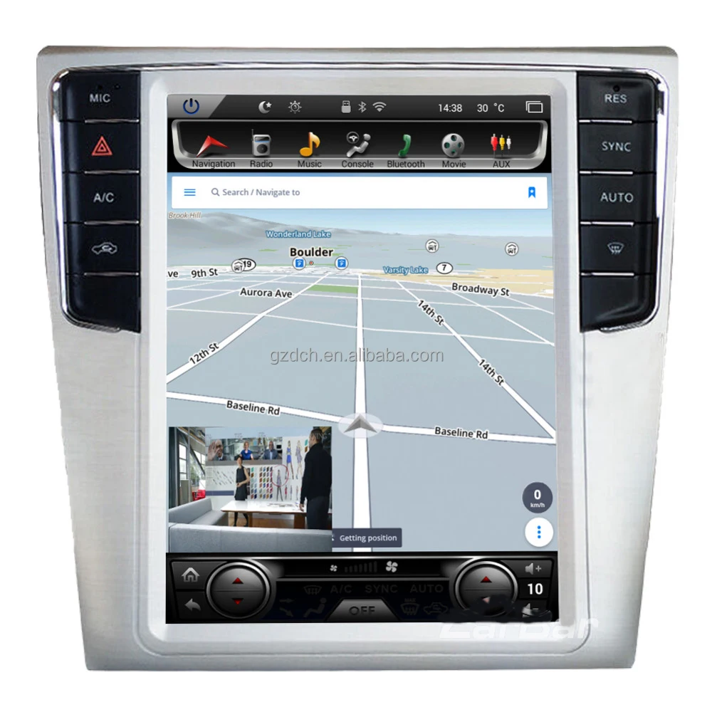 10.4 inch android car dvd player for Volkswagen  Magotan CC touch screen vertical screen gps navigation stereo radio audio dsp