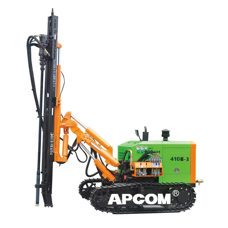  APCOM завод оптовая продажа гусеничная буровая установка dth портативная цена мобильная китайская для маленькой