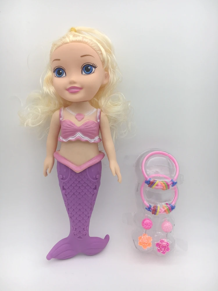 2018 new hot fashion mermaid ariel princess doll with accessories girl gift toy