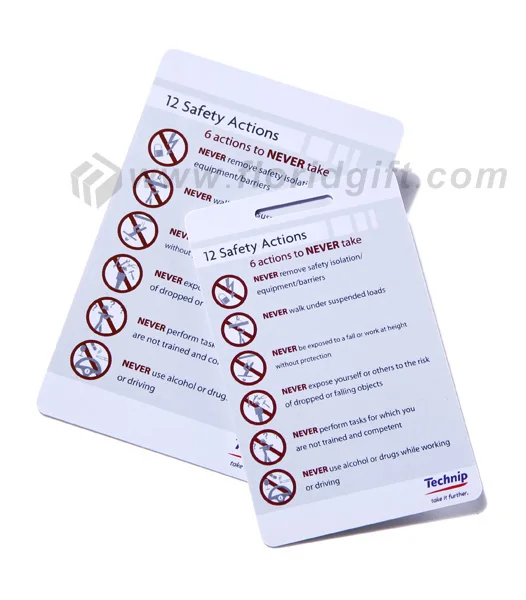 High quality plastic loyalty business card