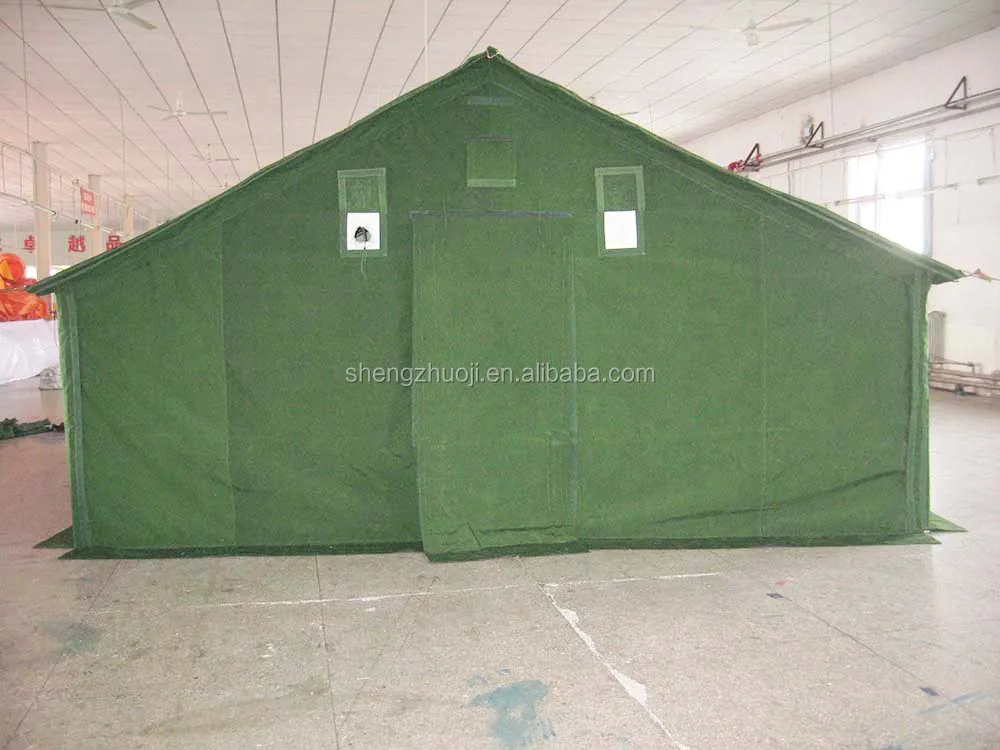 thick 10 persons cotton canvas tent