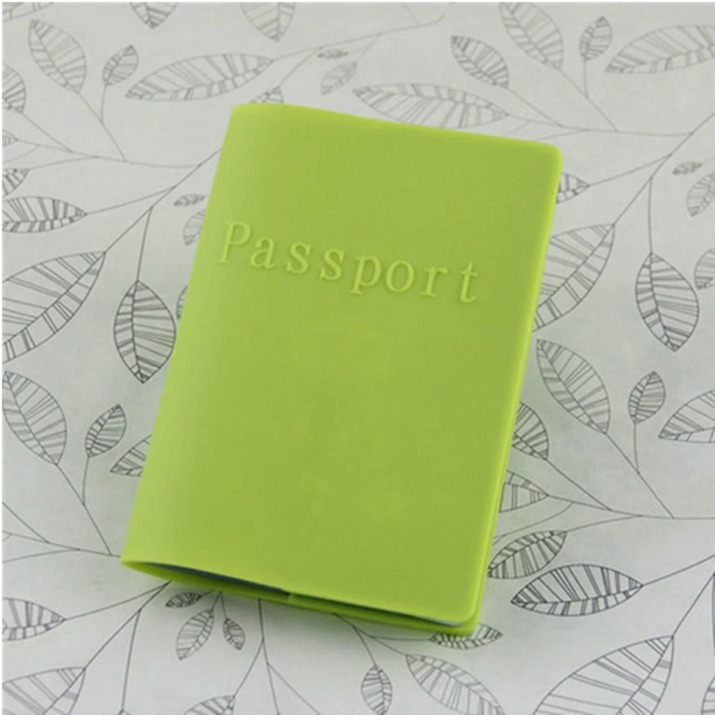 Wholesale Custom made Silicone Travel Business Passport holder Covers Case