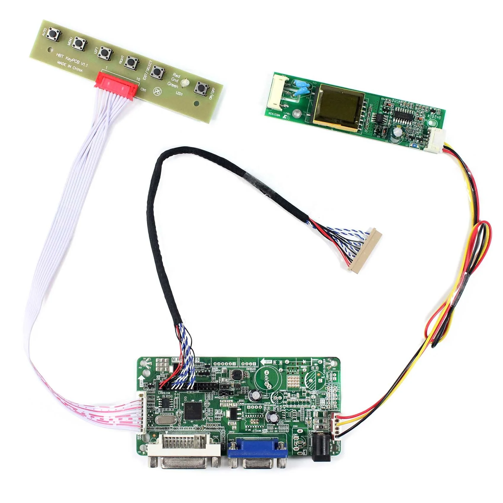 VGA, HDMI, DVI ЖК-доска для интерфейс LVDS 15,3 дюймов 1280x768 LTA153W2-L01 NL12876BC26-22F NL12876BC26-22D ЖК-экран