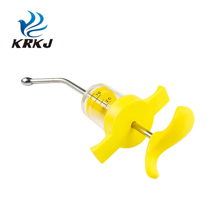 Cettia Kangrui jeringas de veterinaria de plastico de acero jeringa