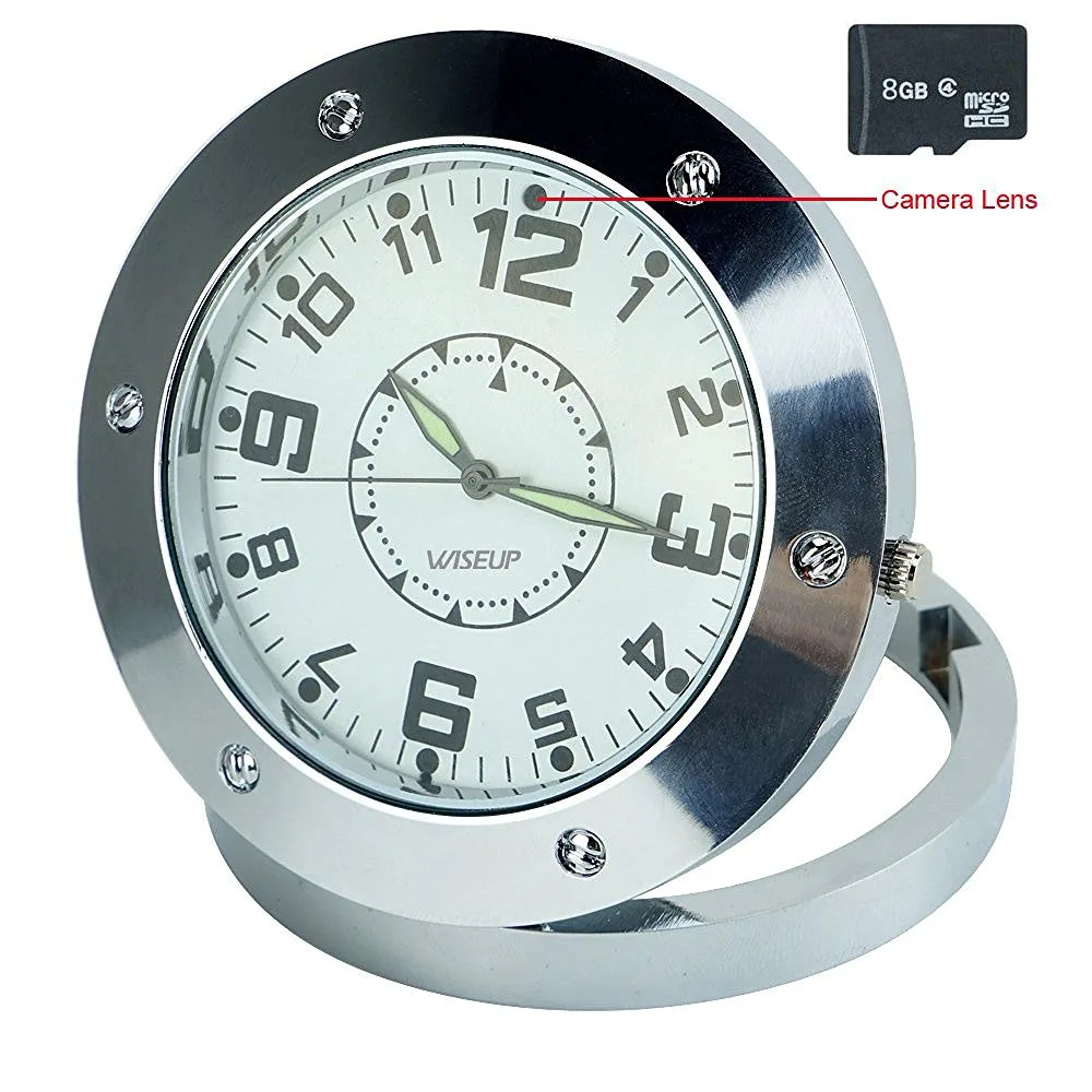 Скрытая камера Будильник няня мини DV DVR цифровая камера, Будильник Видео Аудио запись видеокамера безопасности PQ102