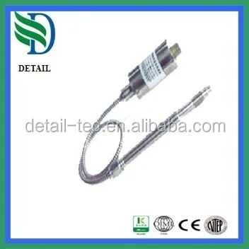 High temperature melt pressure sensor, transducer