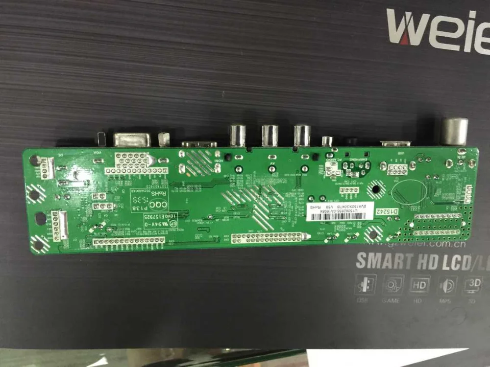 Weier GUANGZHOU FACTORY V59 PCB mainboard LCD LED TV