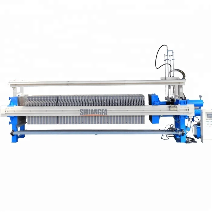 Automatic Cloth Washing Membrane Filter Press Equipment,Much Saving Labor,