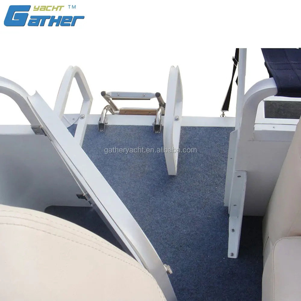 Gather Sport Best Price 19ft Aluminum Pontoon Boat for sale