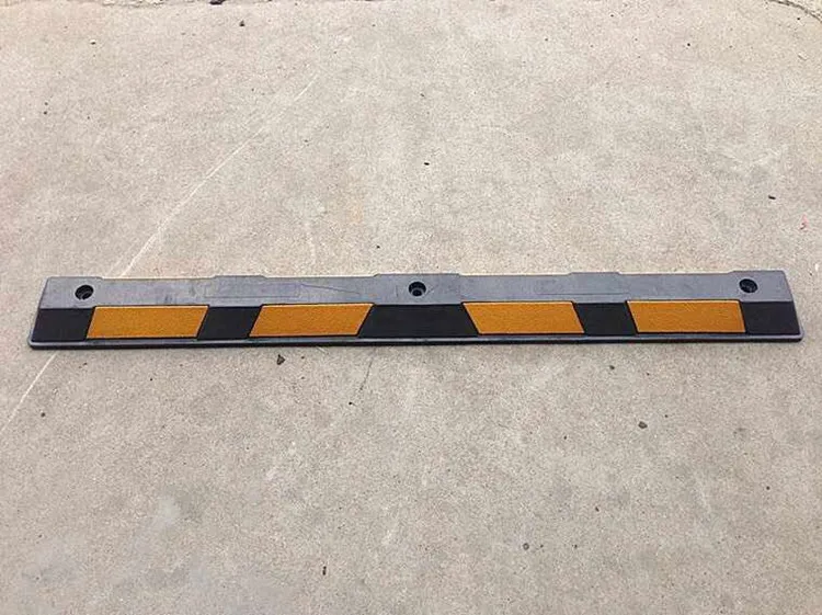 Recycled Rubber Parking Wheel Locator Wheel Stops Stopper