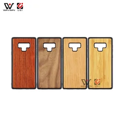 High Quality Natural Wood Bumper Wooden Phone Cover for Samsung Galaxy S10 Plus