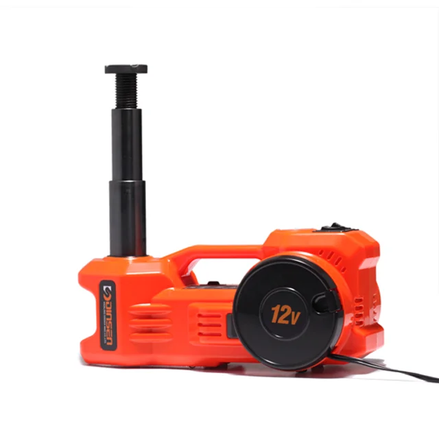 Widely used 12V electric hydraulic car jack with  inflator pump for car