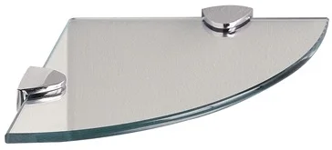 Wall mounted glass shelf  tempered glass shelves for bathroom/ living room