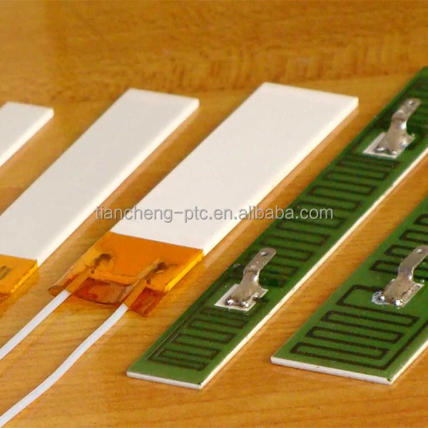 PTC bottom - mounted water heating plate