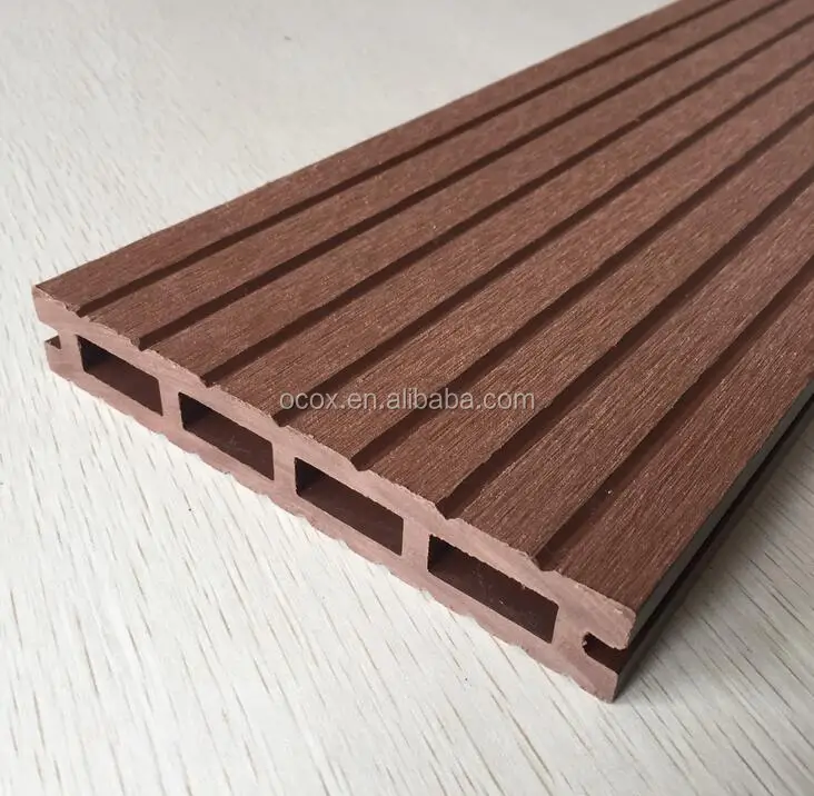 2017 Eco-friendly anti- slip polywood garden public place used wpc outdoor decking
