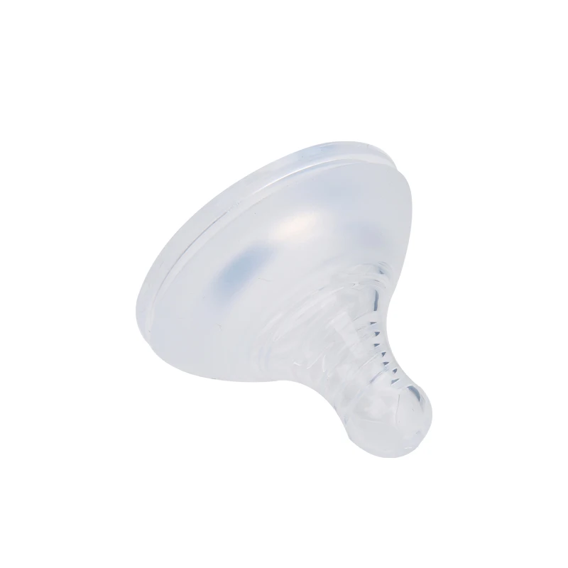 
Custom wide mouth anti-colic silicon soft baby nipple 