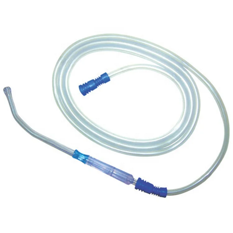 Medical use yankauer handle with yankauer suction connecting tube