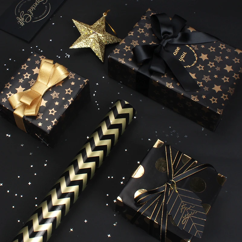 
 Высококачественная подарочная бумага для упаковки подарков с принтом для модной цветочной упаковки  