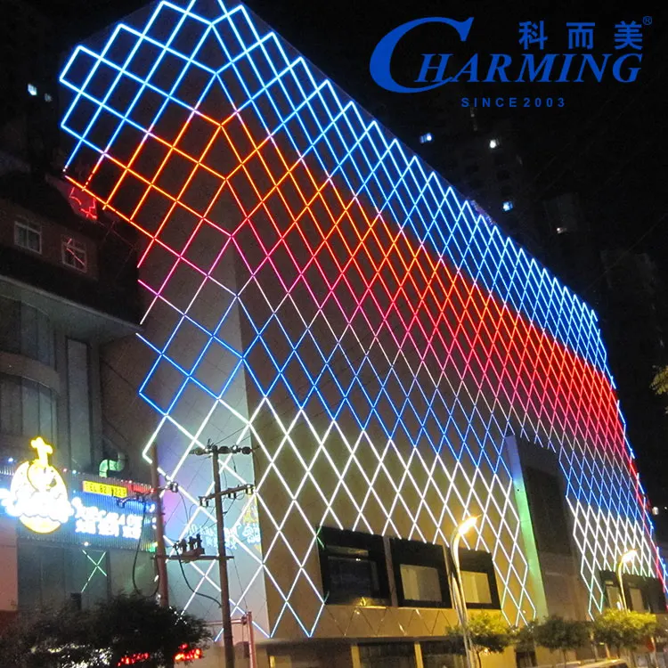 Наружное здание IP65 Водонепроницаемый 15 Вт RGB DMX светодиодный линейный для здания/клуба/отеля/сцены