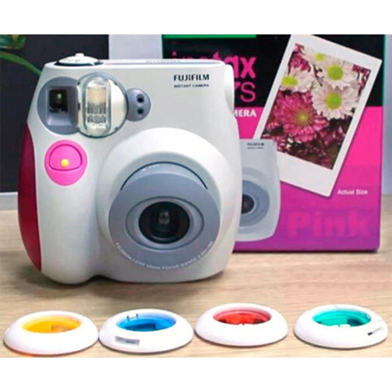 
Instax panchromatic Color filter, Close-Up Lens Compatible Filter Set for Fujifilm Instax Mini 8 8+ 9 7s Instant Film Cameras 