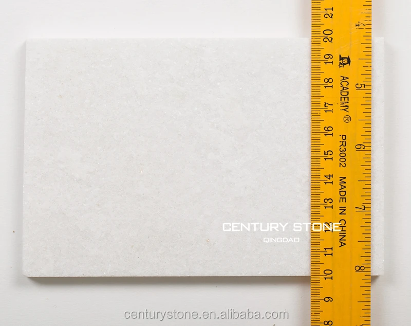 
Bianco Diamante White Marble Flamed Tiles For Bathroom 