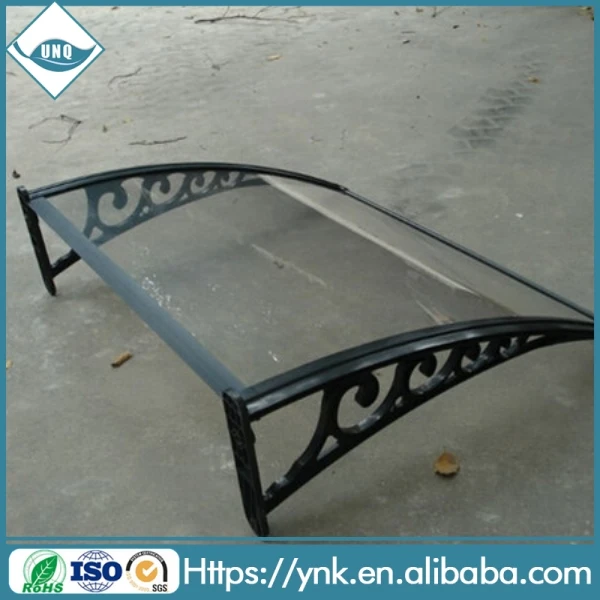 
building materials Sun Shade Awning/polycarbonate Sheet For Car Parking Shade, 
