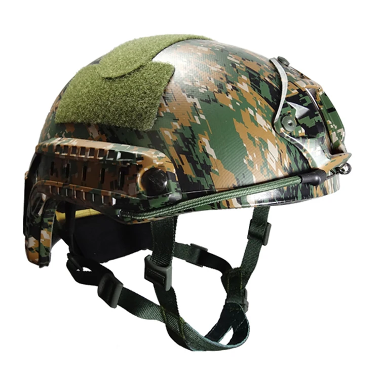 NIJ IIIA lightweight aramid ballistic bullet proof FAST bulletproof helmet for Military Police