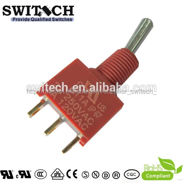 on-off-on miniature toggle switch