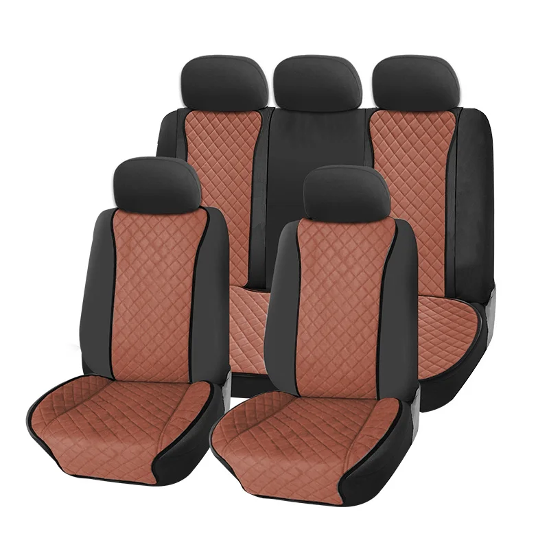 Custom waterproof car accessories interior suede car seat cushion cover