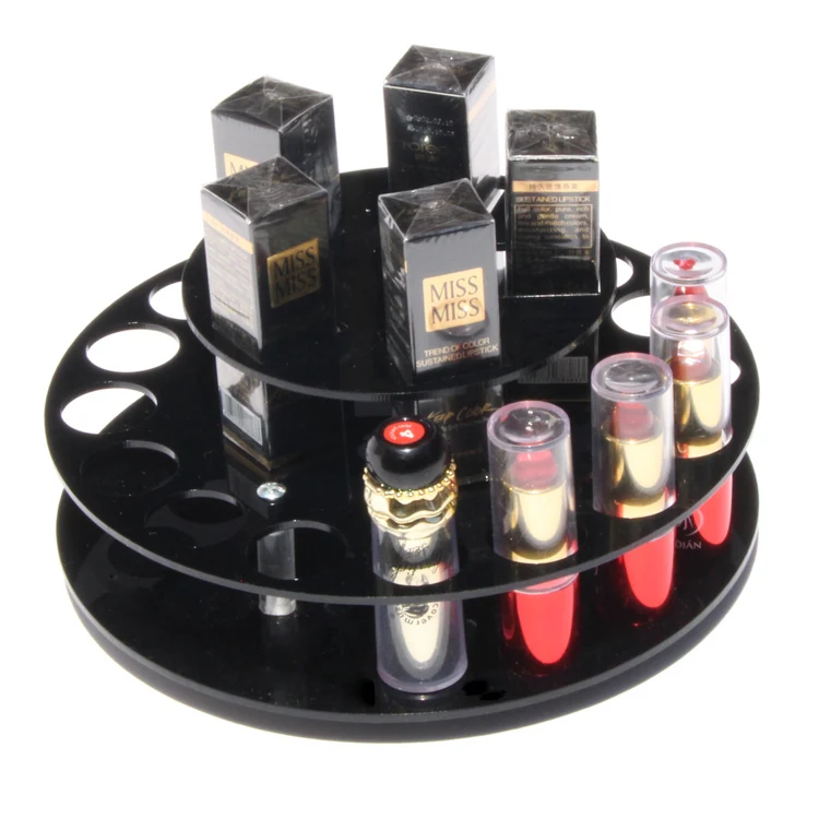 Clear Acrylic Lipstick Loreal Cosmetic Display Stand