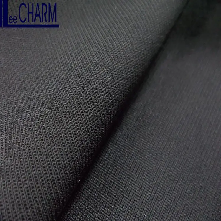 LCL134 Taiwan 100 Polyester Formal Black Dubai Burqa Nida Abaya Fabric