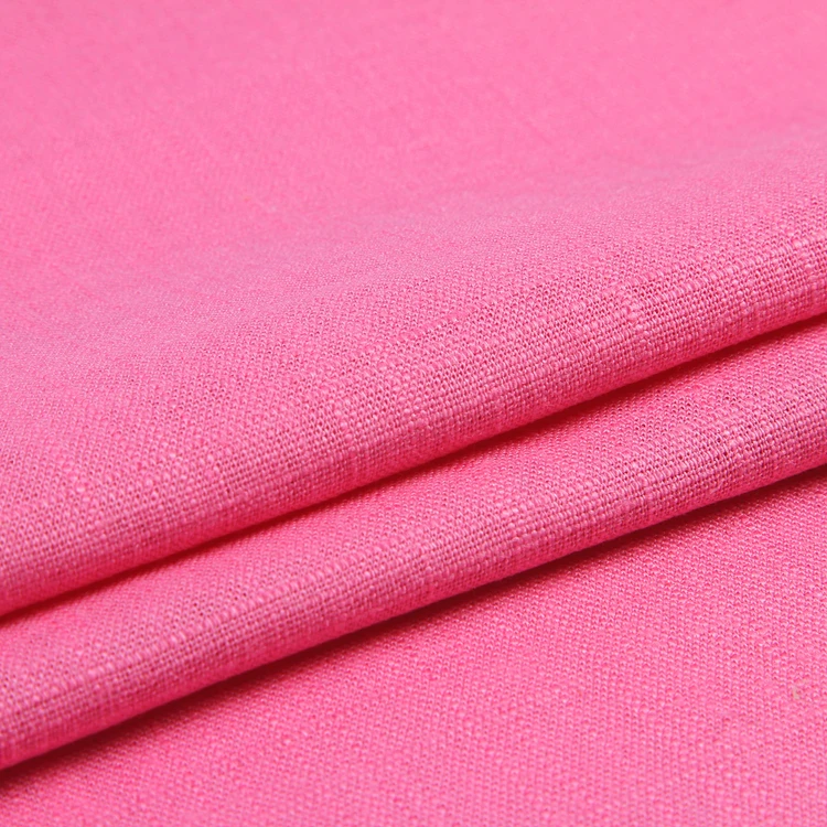 High quality woven viscose wide width linen clothing fabric usa for garments
