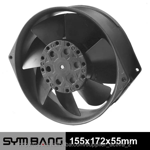 150х172мм 220вольт ac осевой вентилятор переменного тока (A15055M-B)