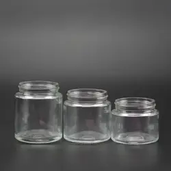 New arrival REAL BAMBOO lid childproof child resistant glass jar