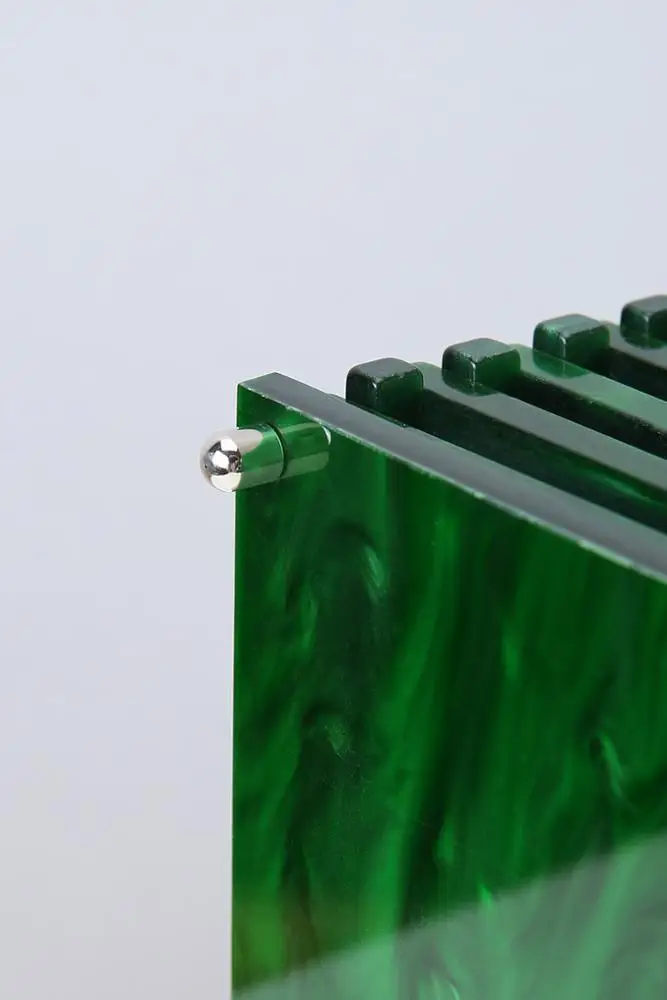 
Beach Evening Cage Bag Rope Disassembled Hollow Out Basket Acrylic Hand Bag 