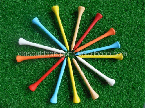 70 мм 2 3/4 дюйма дешевые деревянные Гольфы профессиональные Прочные натуральные деревянные