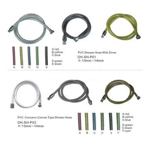 PVC Shower Hose,Concave-convex PVC Hose,PVC Spiral Hose