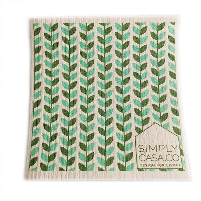 Special customized printed cellulose sponge wipes kitchen sponge&Strong cleaning sponge