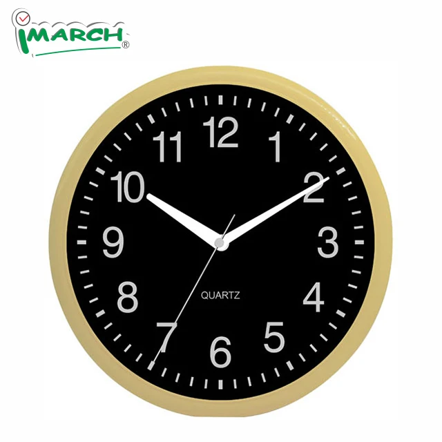 iMSH WC30001 Wall clock quartz analog wall clock silence home decoration round custom wall clock