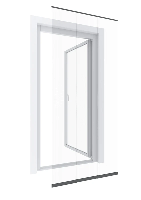 Mosquito net door curtain for garage and bedroom