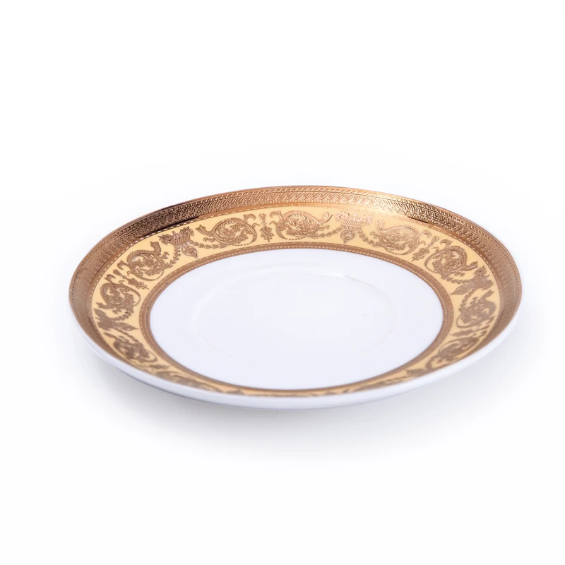 Коммерческие итальянские кофейные чашки и блюдца из костяного фарфора