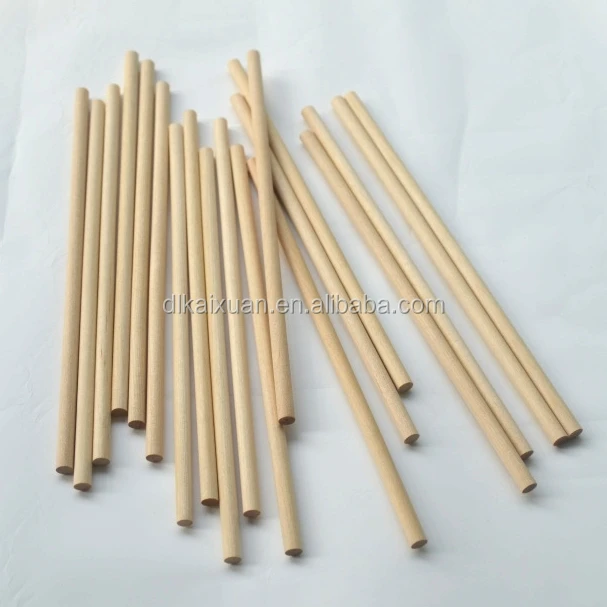 Dalian customized OEM birch wooden round popsicle stick