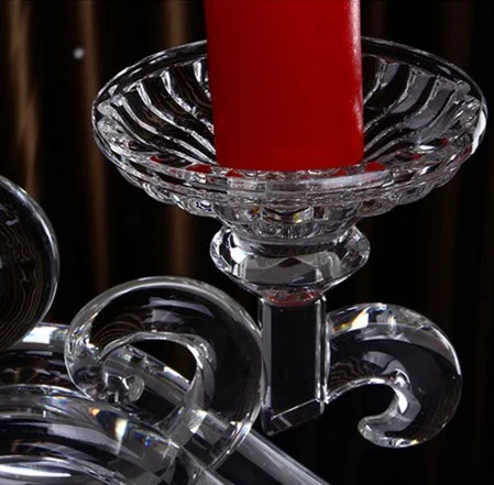 
Wedding Crystal Table Candelabra Centerpiece with 5 arm 