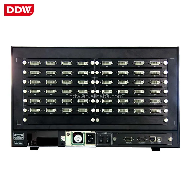  Настенный видеоконтроллер RS232 дистанционное управление 4k 2x2 HDMIx2 DVI видеопроцессор с ЖК-дисплеем и dp входом для системы безопасности