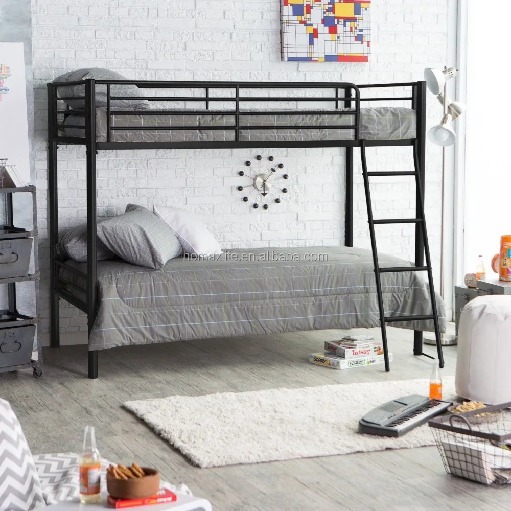 Дешевые цены с высоким качеством школы домой общежития Современная металла японский двухъярусная кровать для детей