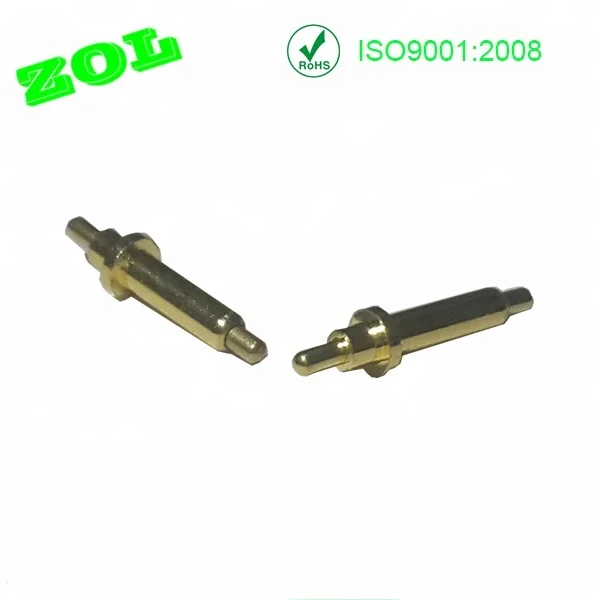 
Dual head 2.4 mm diameter H 10.2 mm spring loaded connector 